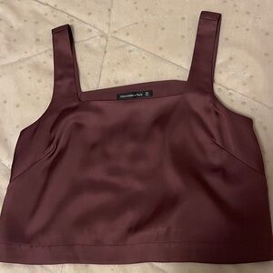 Abercrombie Plum Matching Set (top and bottom) in XS